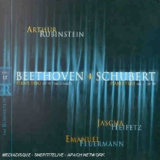 Trio pour piano Archiduc, opus 97 - Trio pour piano N° 1, opus 99 - Front Cover