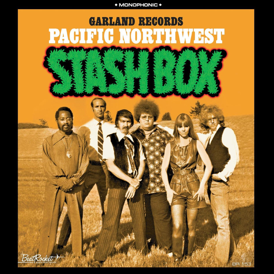 PACIFIC NORTHWEST FUZZ BOX GARLAND RECORDS/VINYLE COULEUR - Front Cover