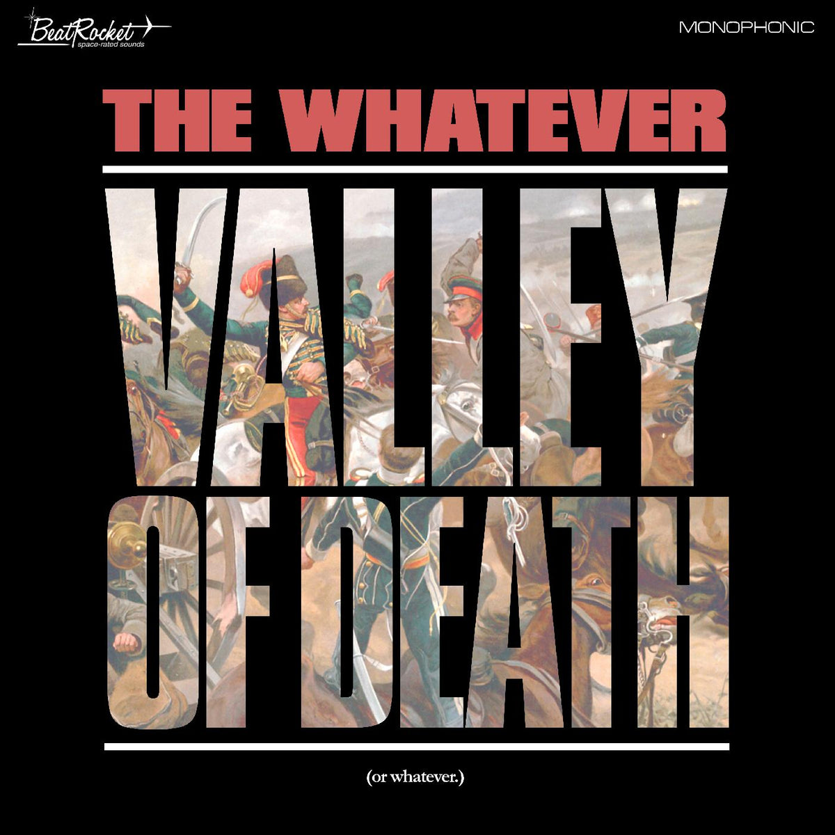 VALLEY OF DEATH/OR WHATEVER/VINYLE BLANC - Front Cover
