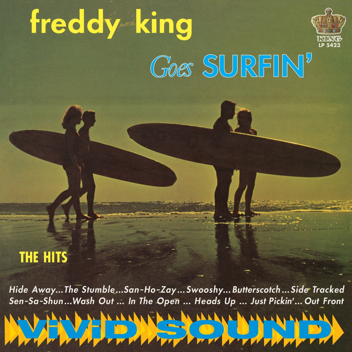 FREDDY KING/VINYLE COULEUR - Front Cover