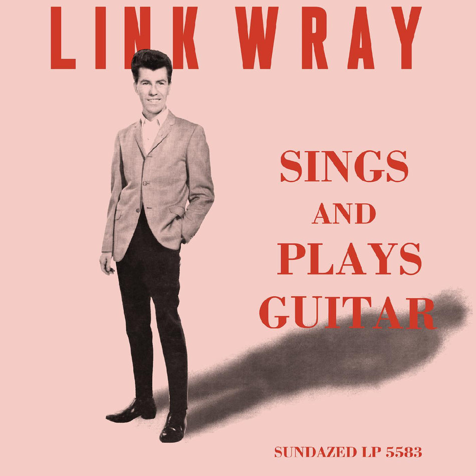 SINGS AND PLAYS GUITAR/VINYLE ROSE - Front Cover