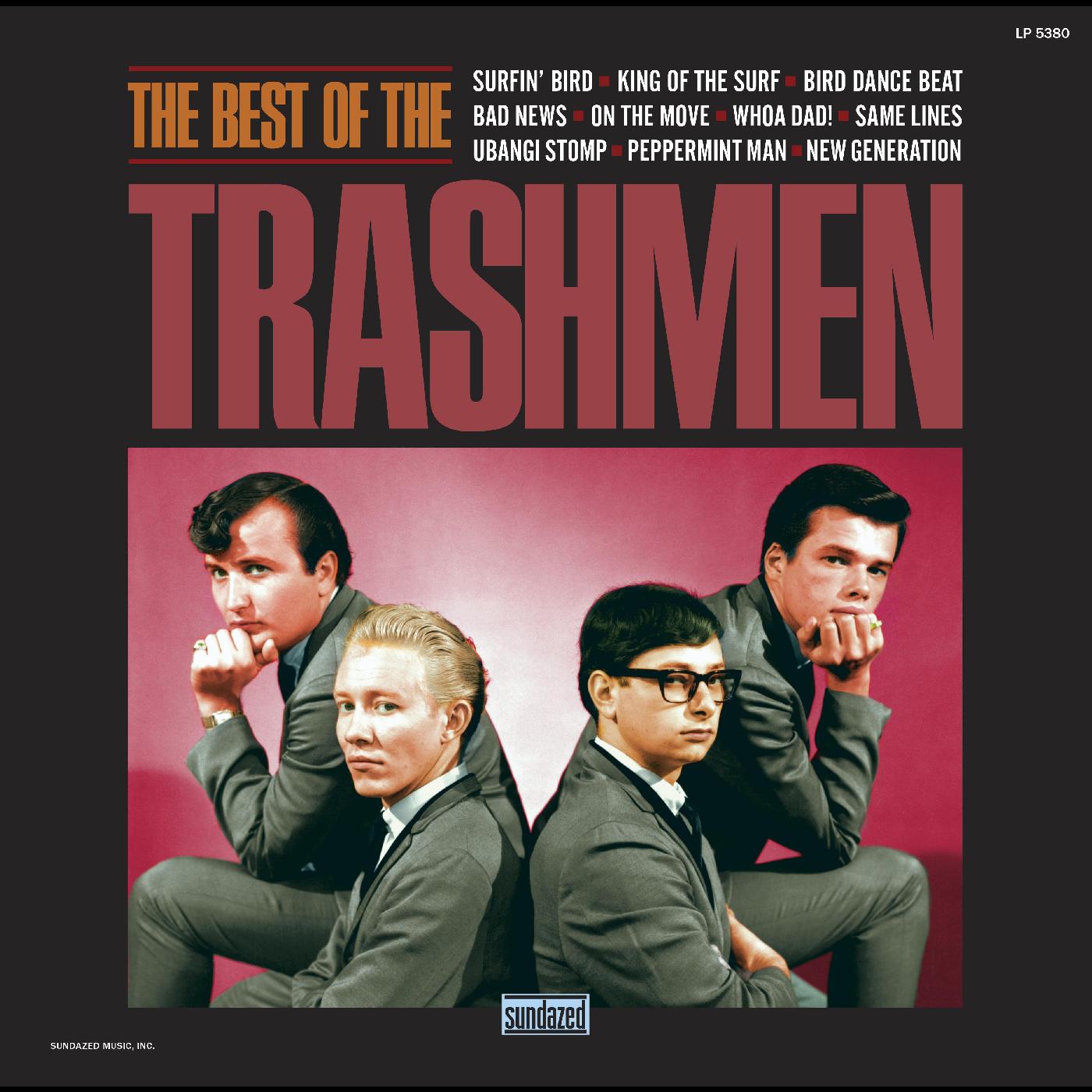 BEST OF THE TRASHMEN/VINYLE BLANC - Front Cover
