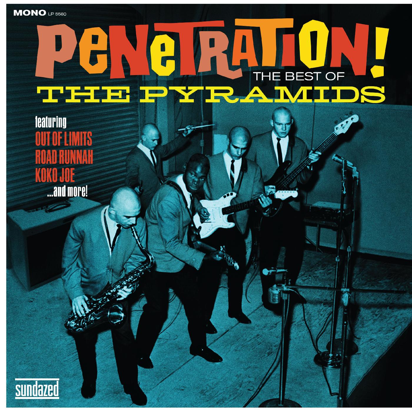 PENETRATION/THE BEST OF THE PYRAMIDS/VINYLE TURQUOISE - Front Cover