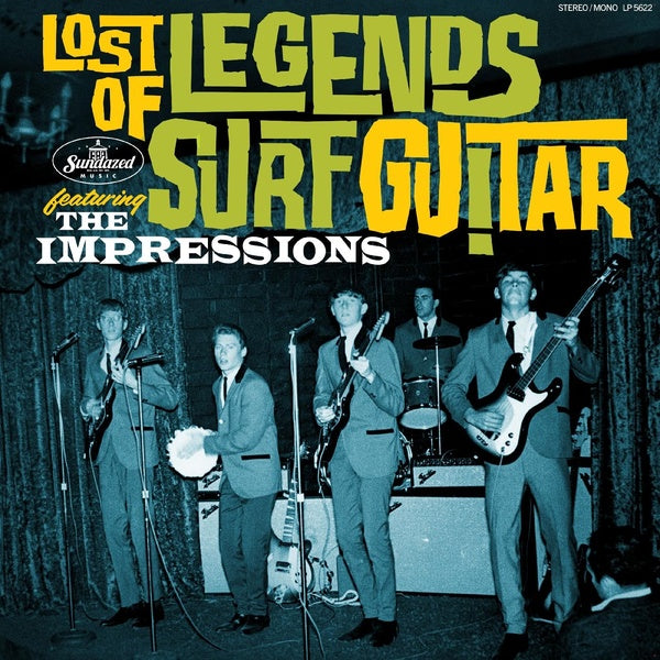 Lost Legends Of Surf Guitar - Front Cover