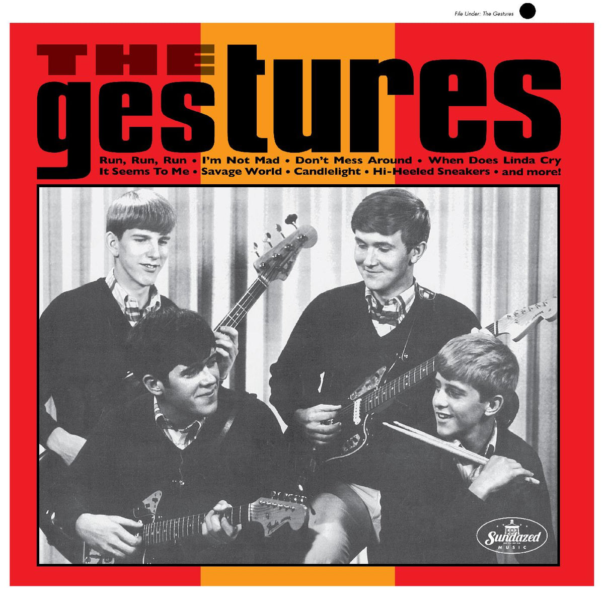 GESTURES/VINYLE ORANGE - Front Cover
