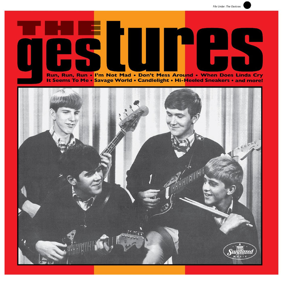GESTURES/VINYLE ORANGE - Front Cover