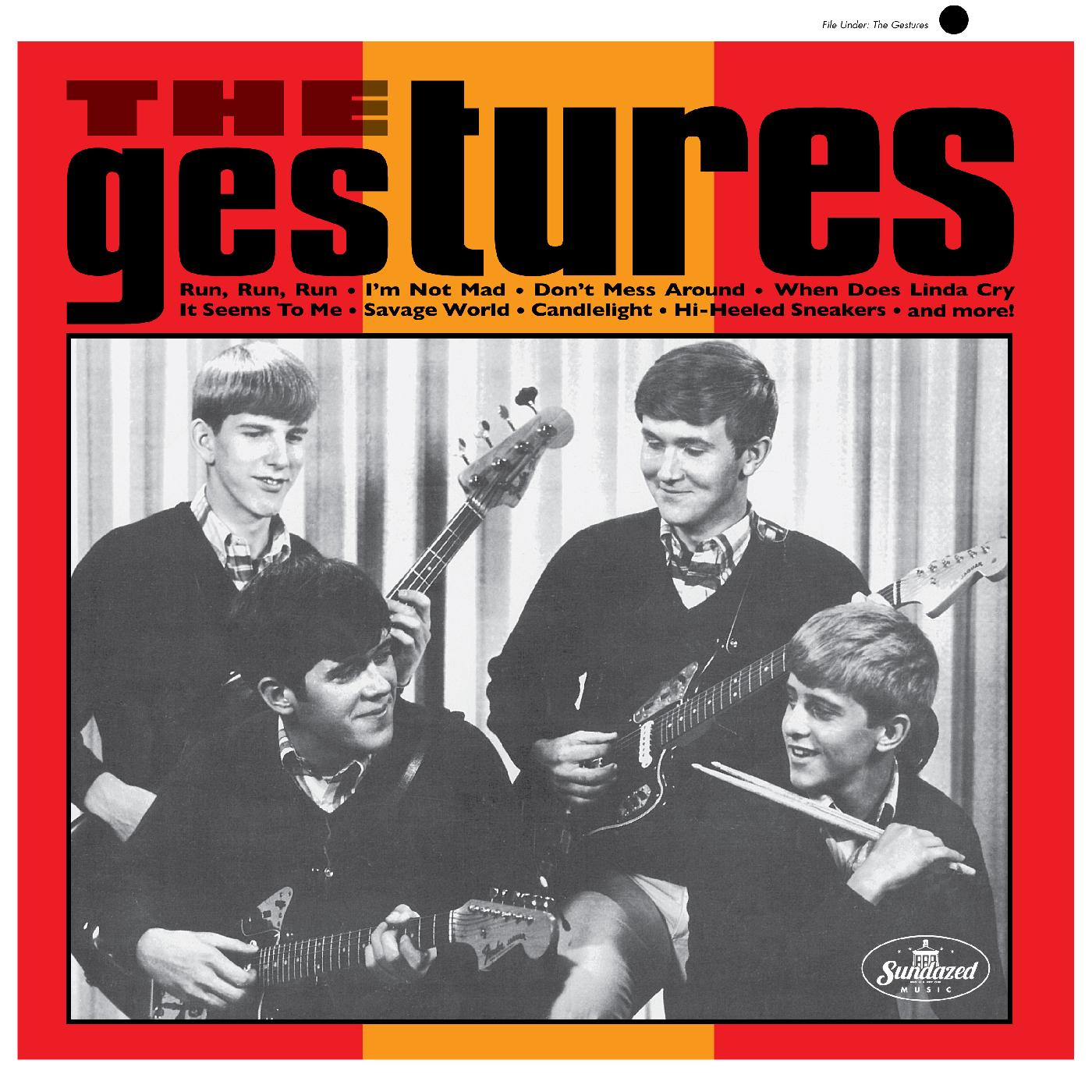 GESTURES/VINYLE ORANGE - Front Cover