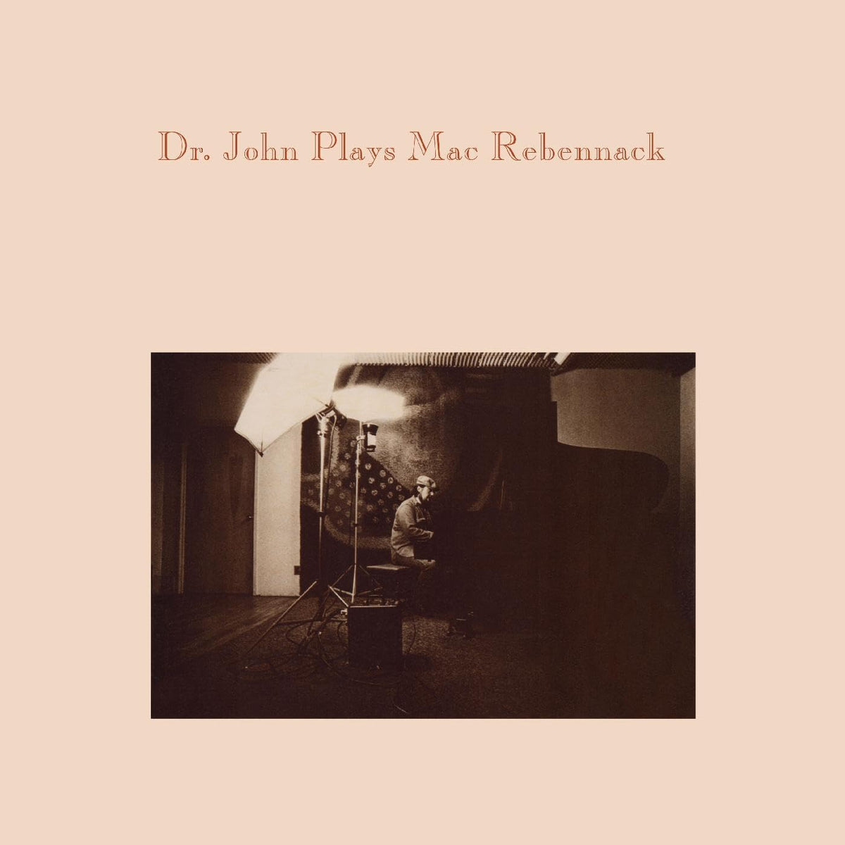 PLAYS MAC REBENNACK - Front Cover