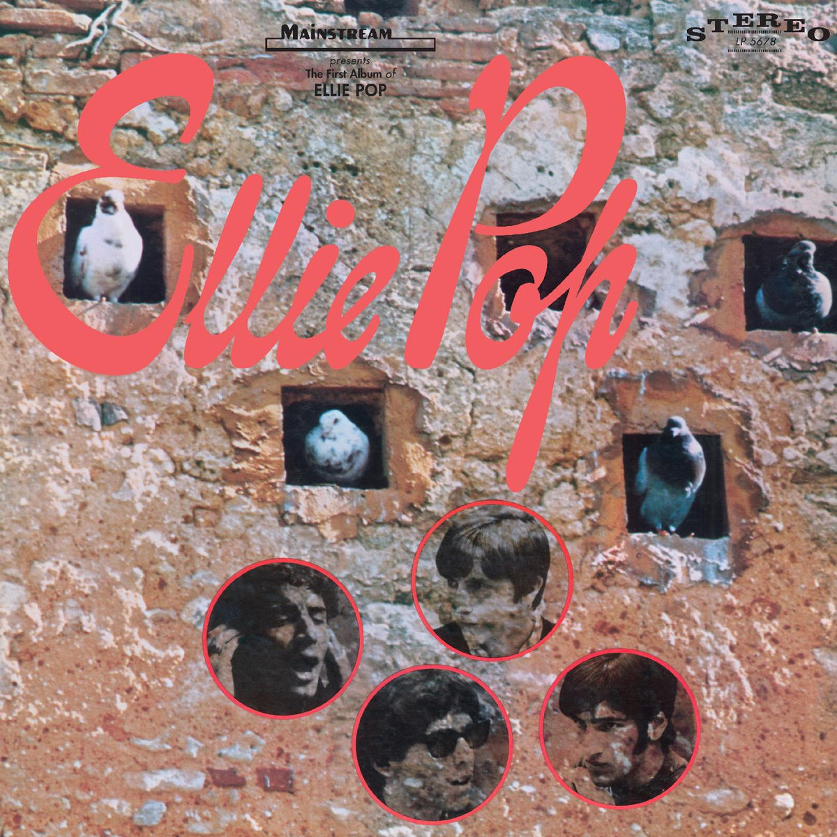 ELLIE POP/VINYLE TRANSPARENT - Front Cover