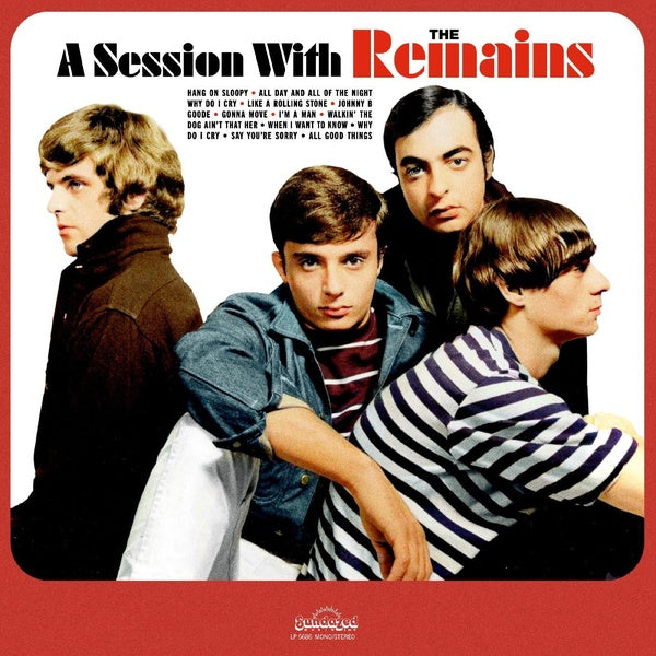 A Session With The Remains - Front Cover