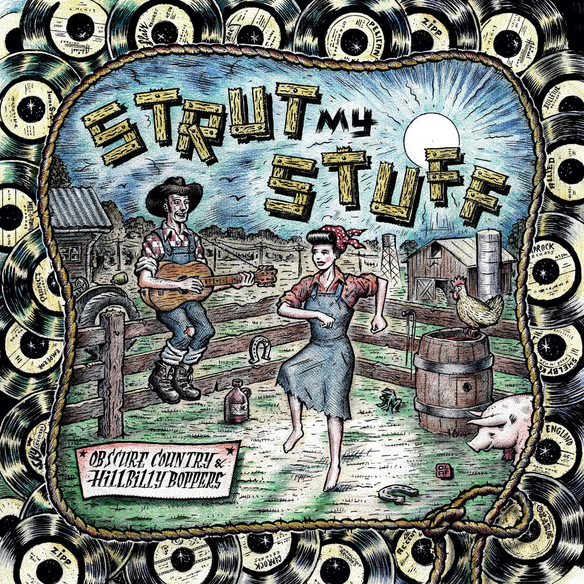 STRUT MY STUFF/VINYLE COULEUR - Front Cover