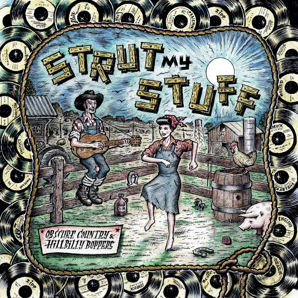 STRUT MY STUFF/VINYLE COULEUR - Front Cover