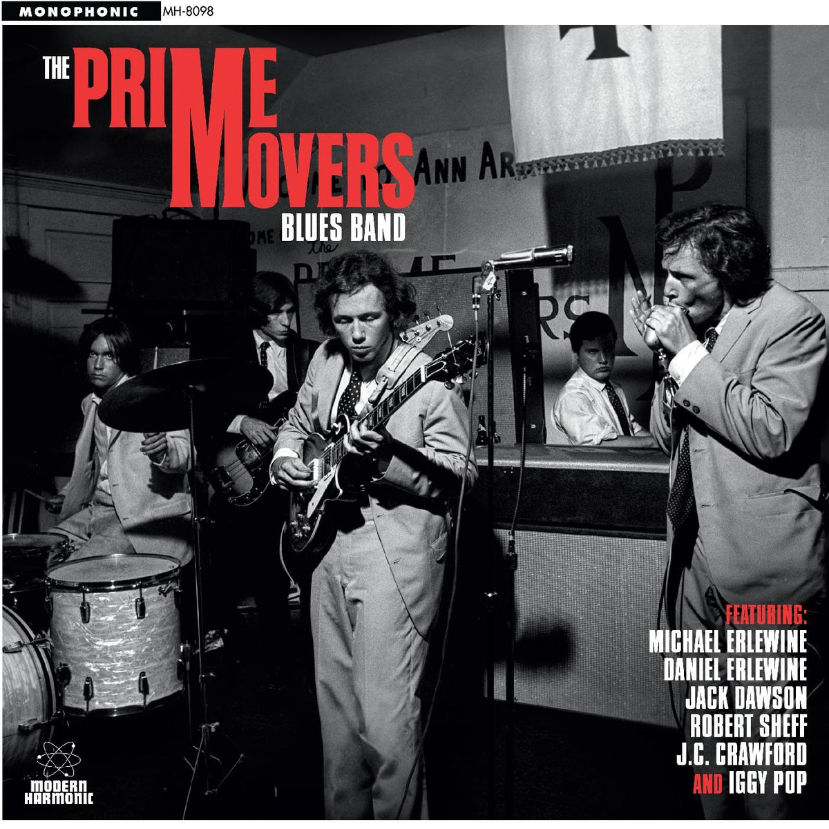 PRIME MOVERS BLUES BAND - Front Cover
