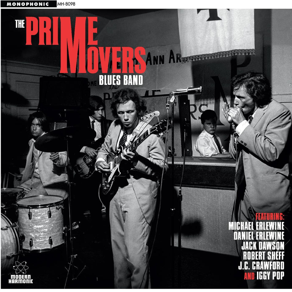 PRIME MOVERS BLUES BAND - Front Cover