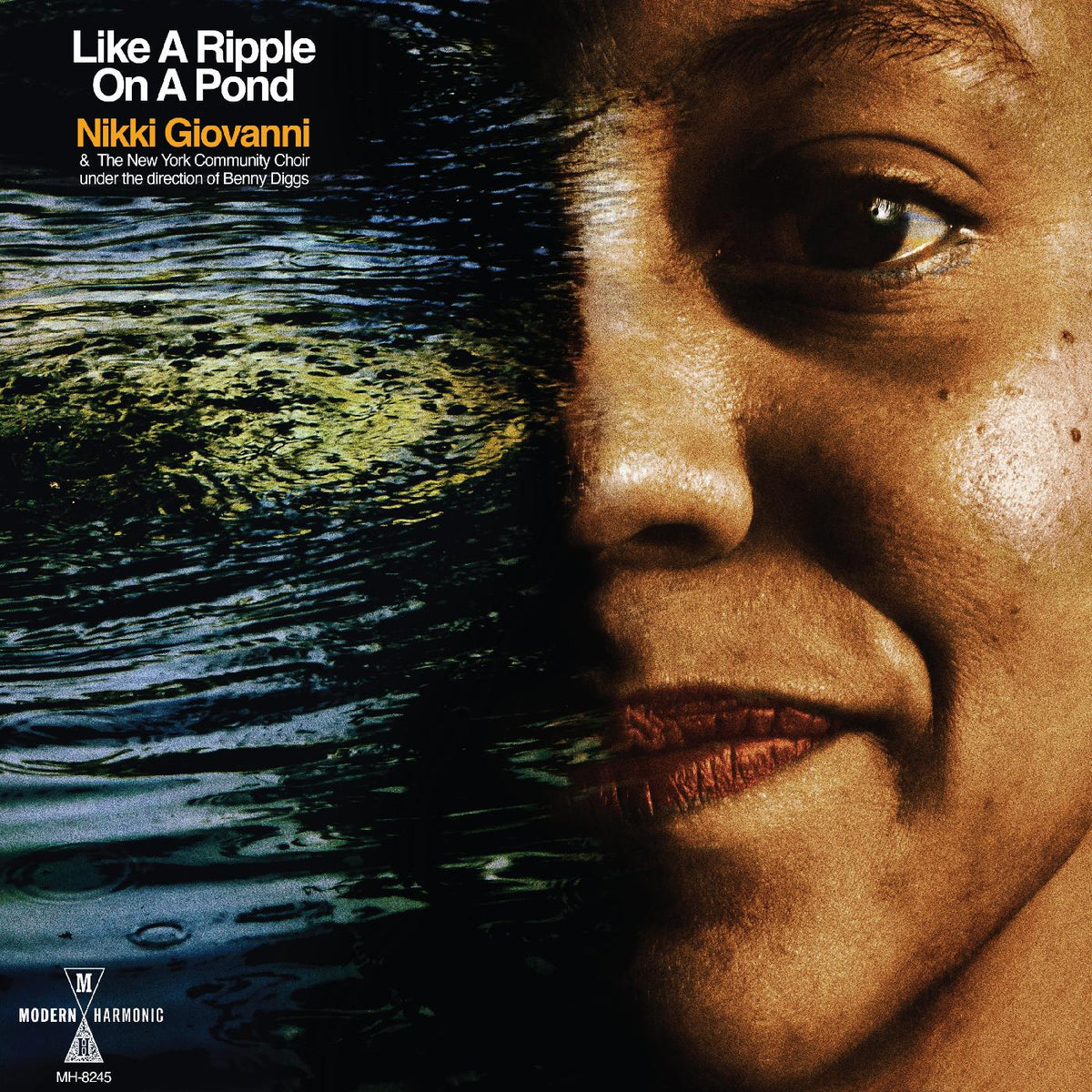 LIKE A RIPPLE ON A POND/VINYLE BLEU OPAQUE - Front Cover