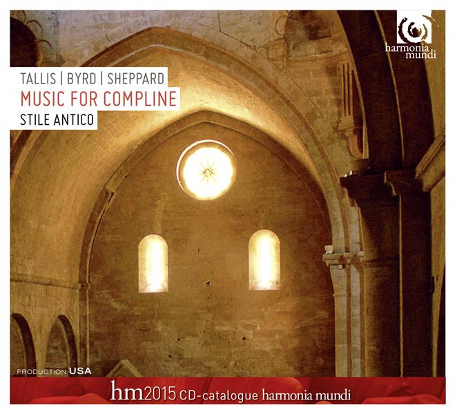 English music for compline - motets & plain-chant du xvie s. - Front Cover