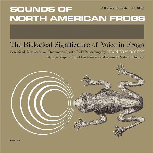 SOUNDS OF NORTH AMERICAN FROGS - Front Cover