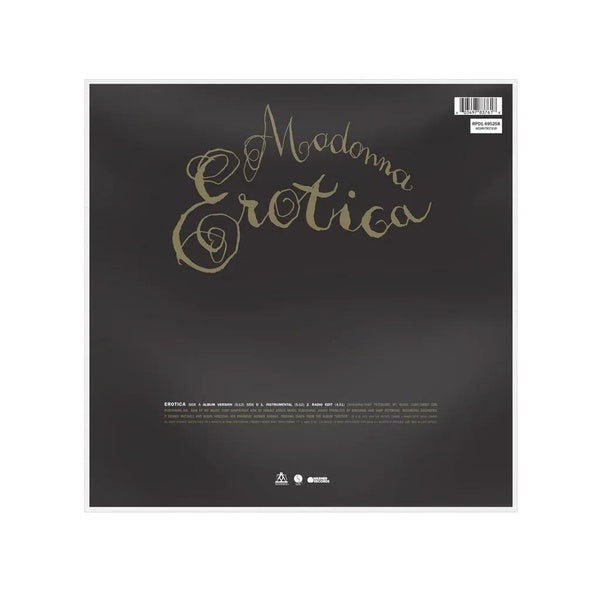 Erotica - Front Cover