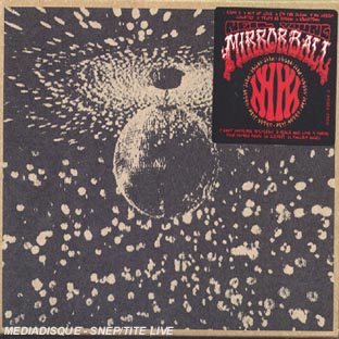 Mirror ball - Front Cover