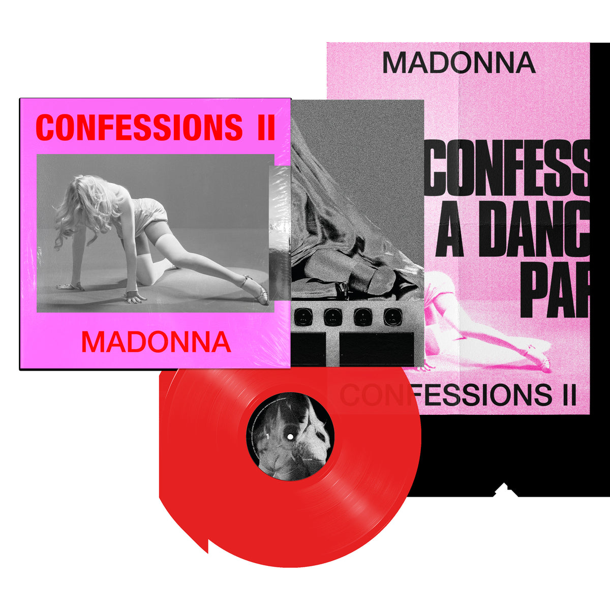 CONFESSIONS II - 1LP STANDARD (12 TRACKS) - Back Cover