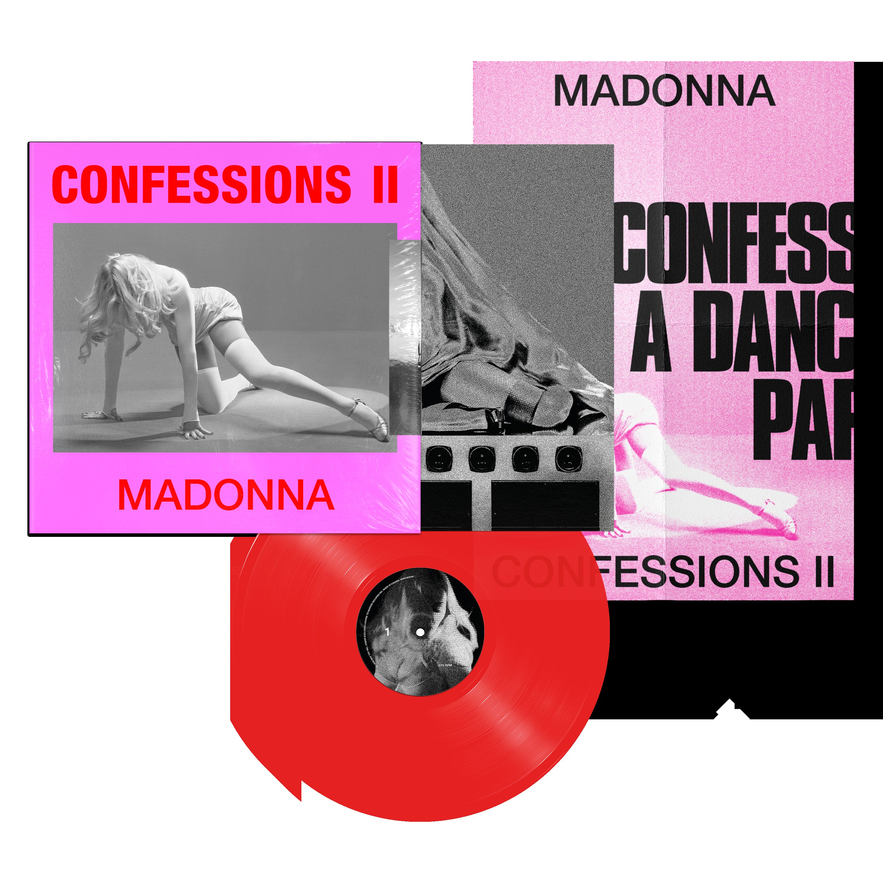 CONFESSIONS II - 1LP STANDARD (12 TRACKS) - Back Cover
