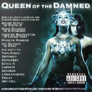 The Queen of the Damned - Front Cover