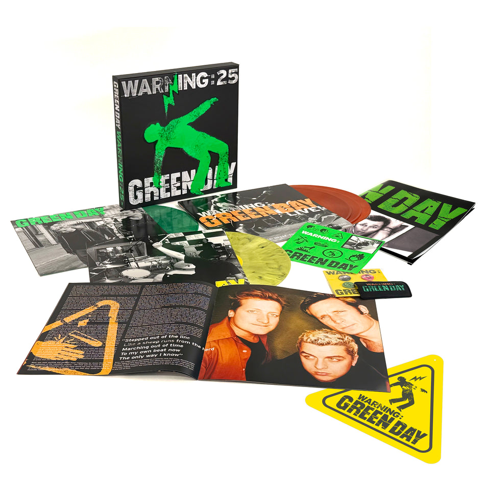WARNING (25TH ANNIVERSARY EDITION) - Front Cover