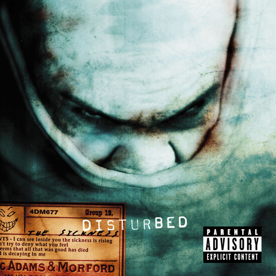 THE SICKNESS (25TH ANNIVERSARY) - Front Cover
