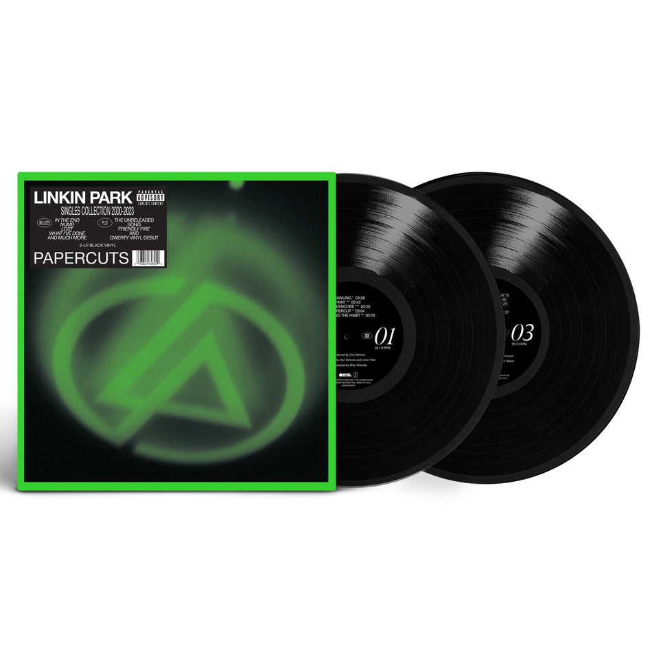 PAPERCUTS - SINGLES COLLECTION 2000-2023 (DOUBLE VINYLE NOIR) - Front Cover