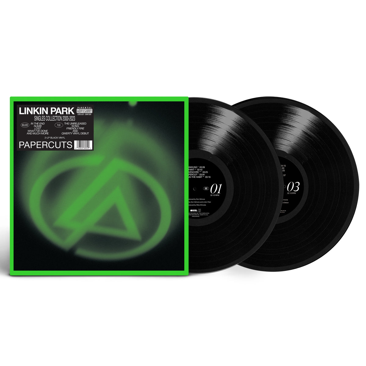 PAPERCUTS - SINGLES COLLECTION 2000-2023 (DOUBLE VINYLE NOIR) - Front Cover