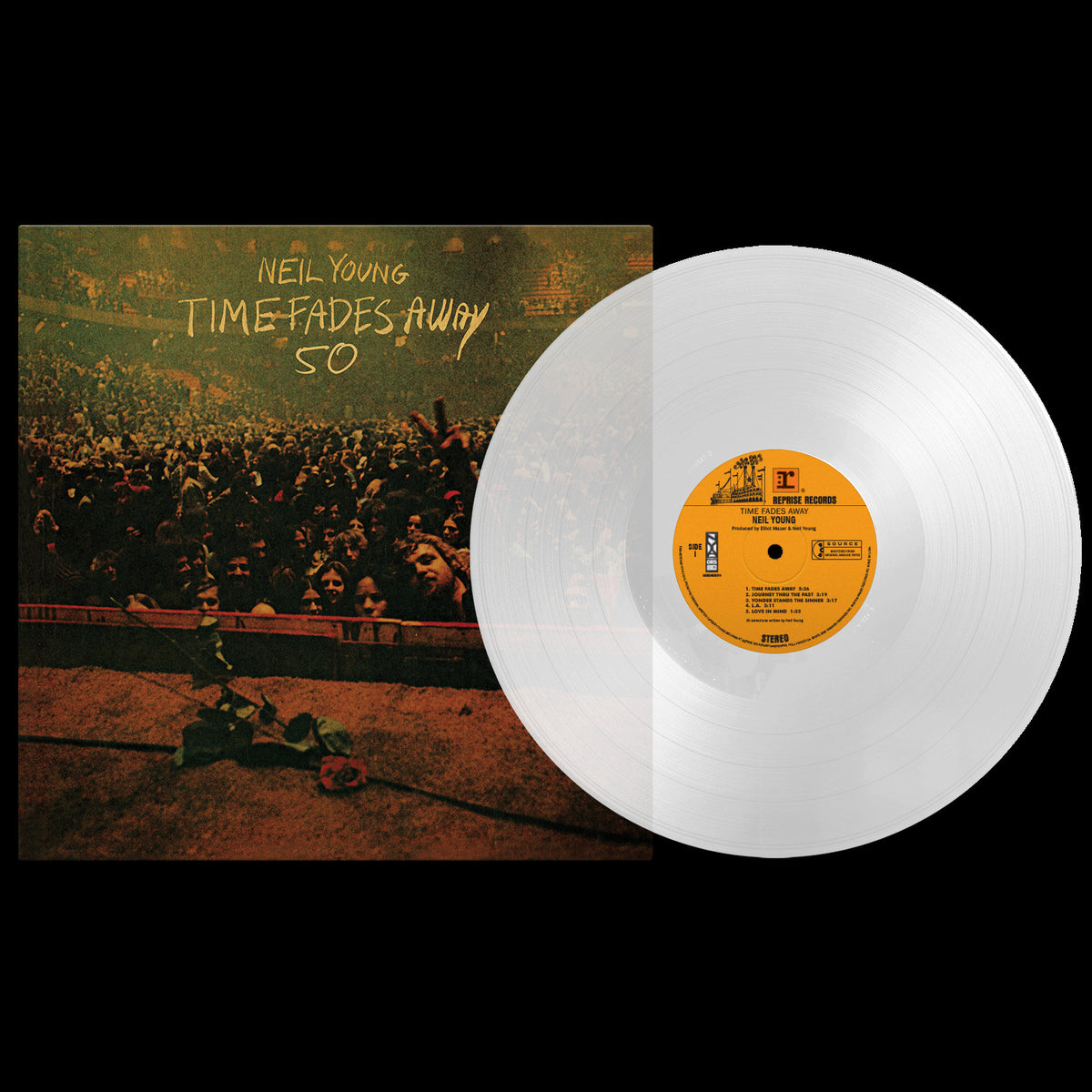 TIME FADES AWAY (50TH ANNIVERSARY EDITION) - Back Cover