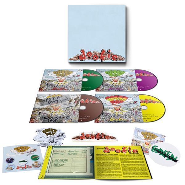 Coffret 4CD Dookie (30th Anniversary Deluxe Edition) - Front Cover