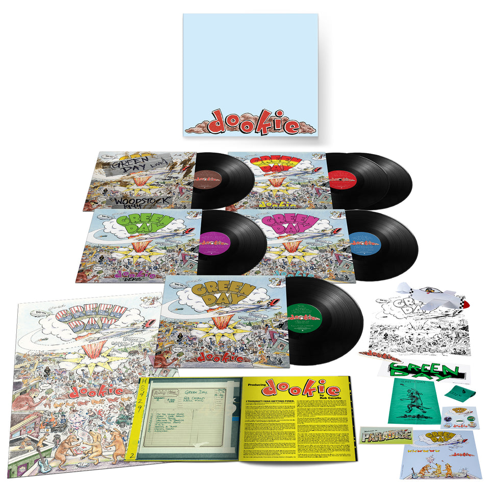 COFFRET VINYLES DOOKIE (30TH ANNIVERSARY DELUXE EDITION) - Front Cover
