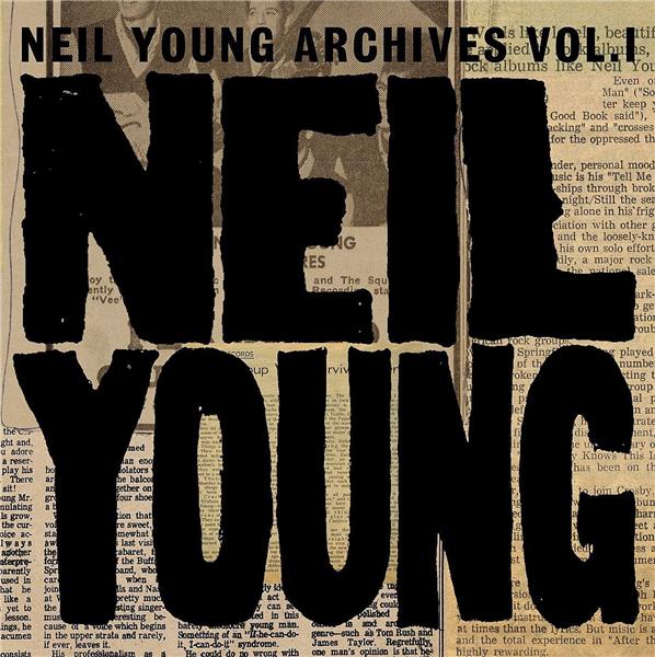 Neil Young : Archives Vol 1 (1963-1972) - Front Cover