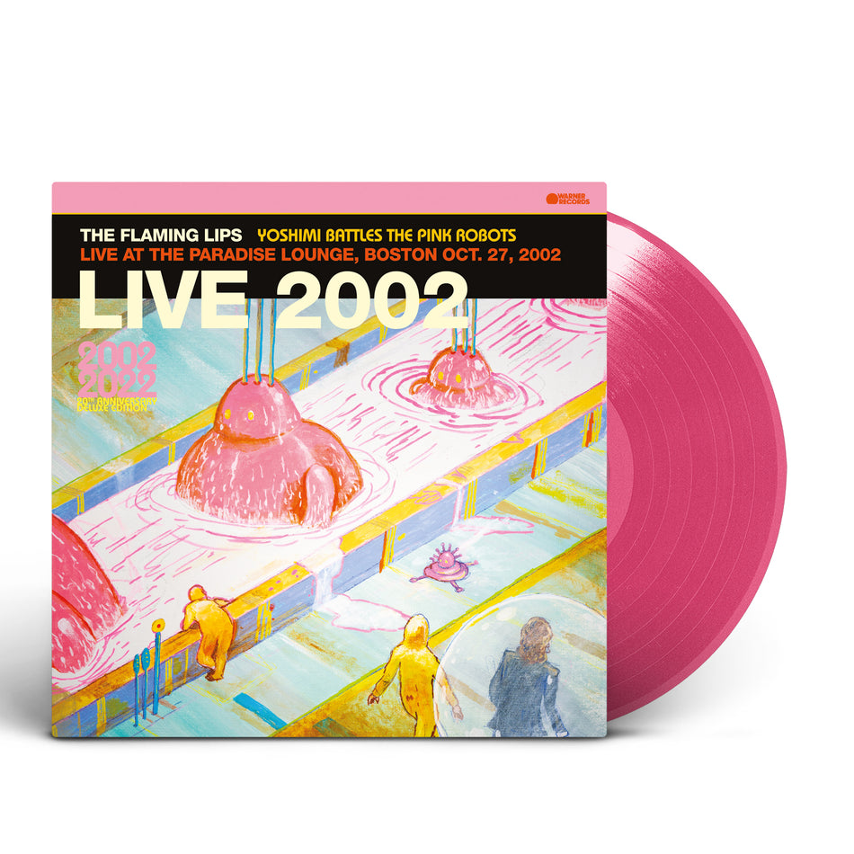 Yoshimi Battles The Pink Robots - Live at the Paradise Lounge, Boston Oct. 27, 2002 - Front Cover