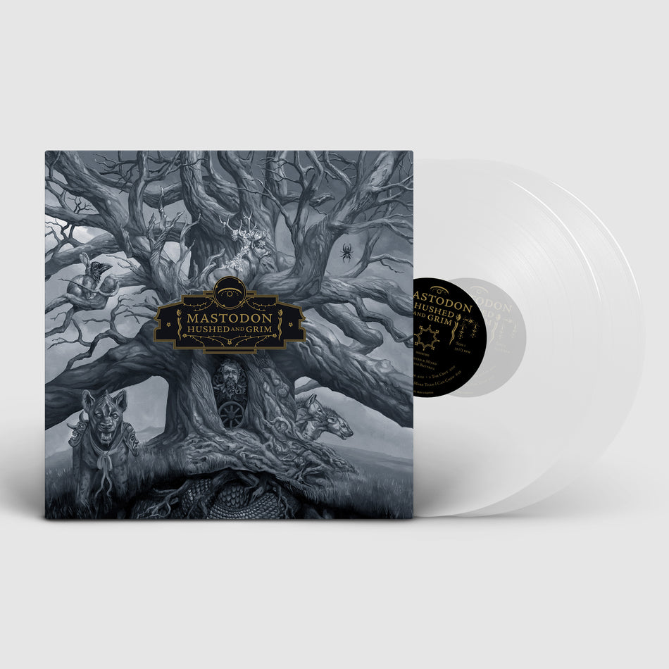 HUSHED AND GRIM - Back Cover