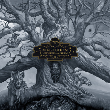 HUSHED AND GRIM - Front Cover