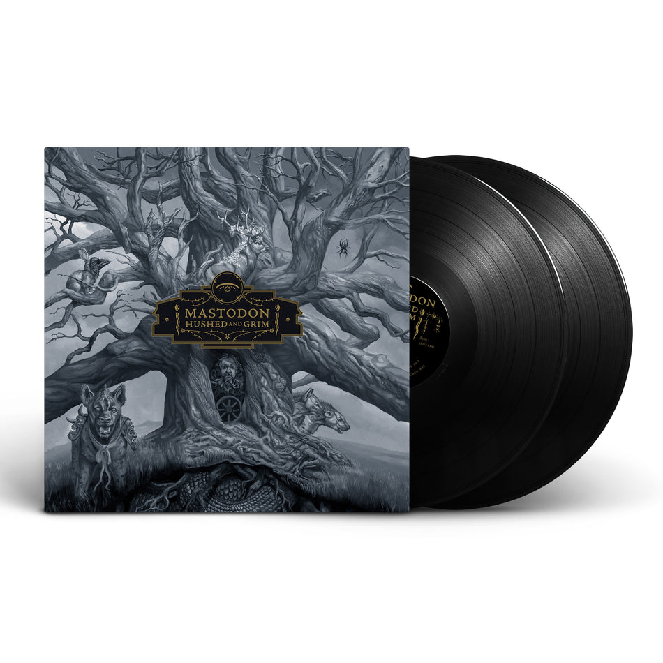 HUSHED AND GRIM - Back Cover