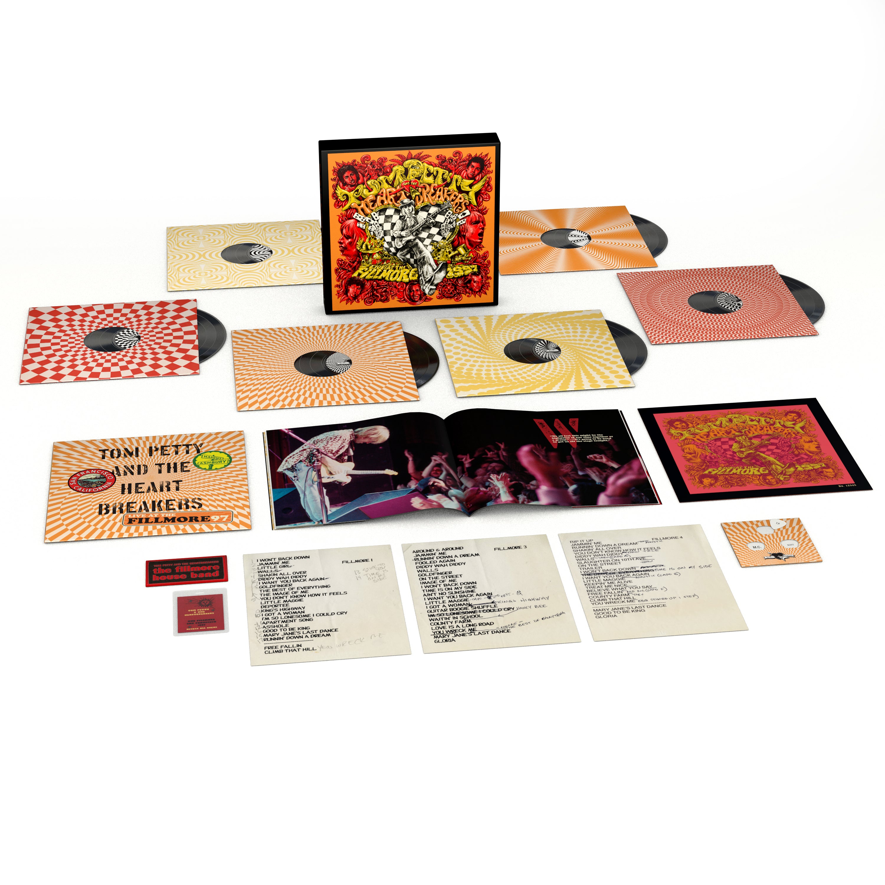 LIVE AT THE FILLMORE, 1997 (COFFRET DELUXE 6 VINYLES) - Front Cover