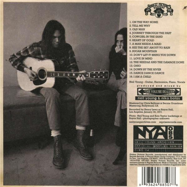 Royce Hall 1971 - Front Cover