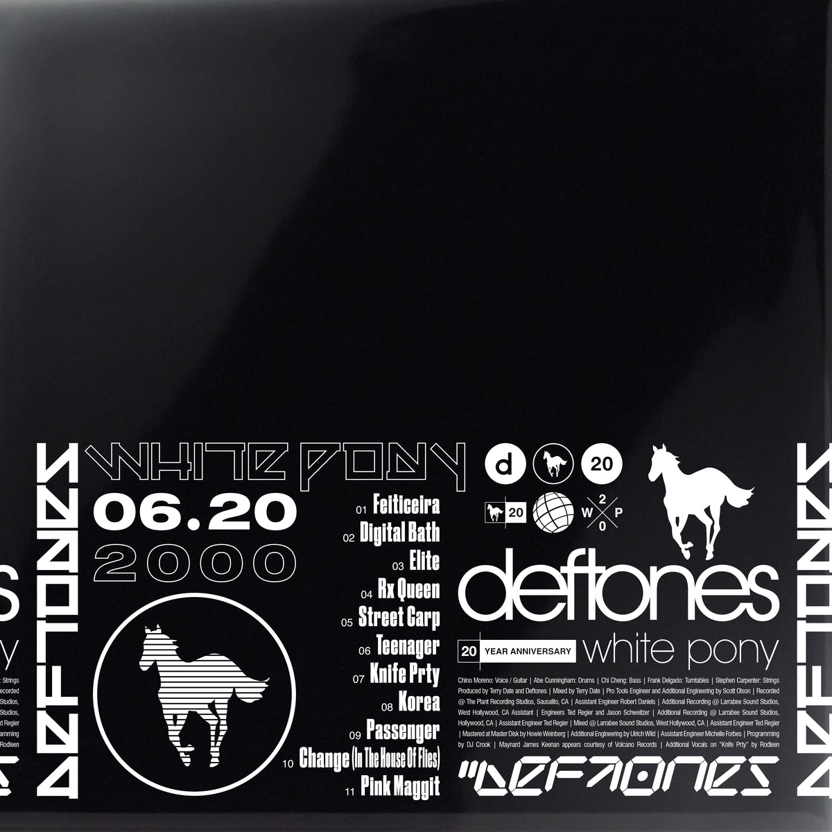 WHITE PONY (20TH ANNIVERSARY DELUXE EDITION) - Front Cover