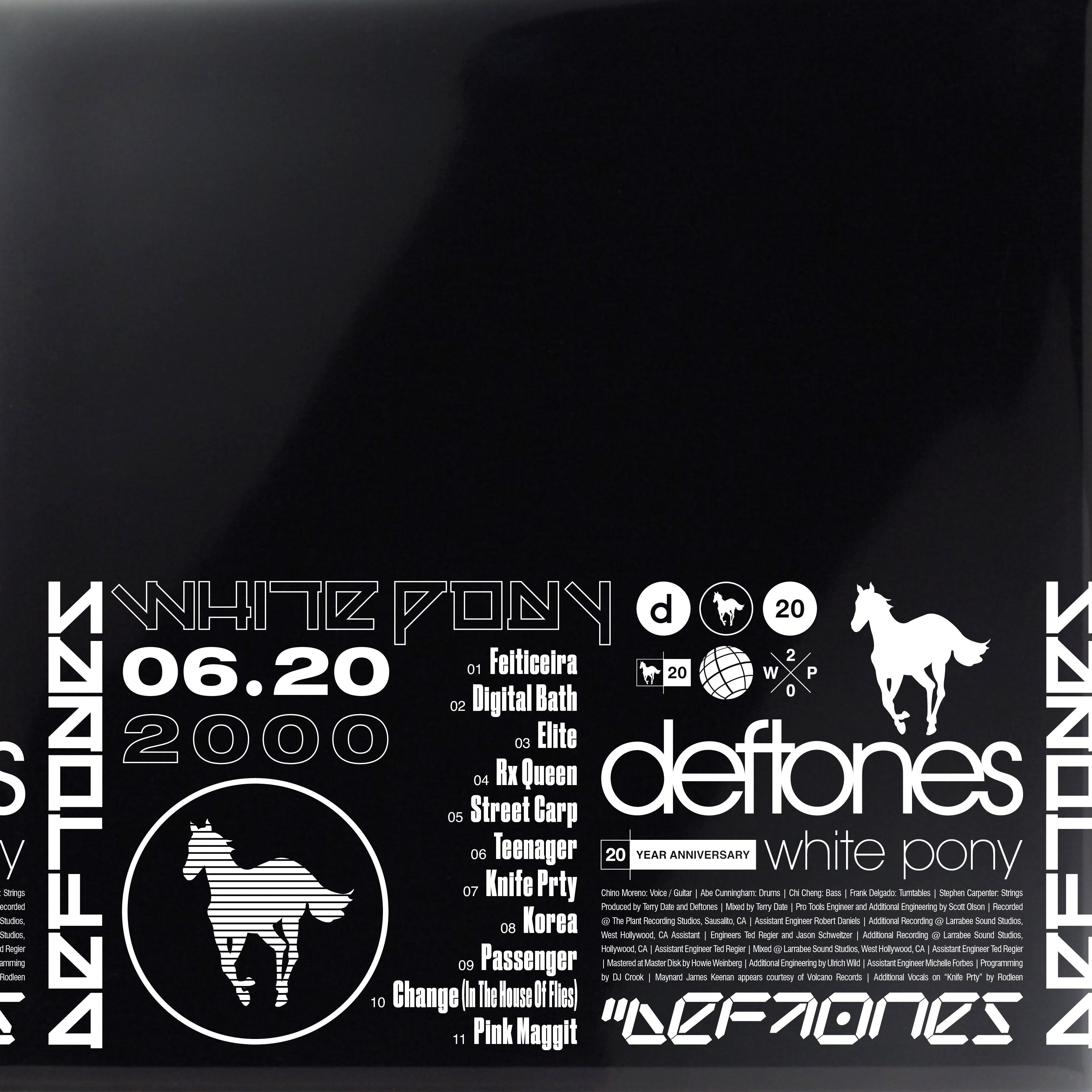 WHITE PONY (20TH ANNIVERSARY DELUXE EDITION) - Front Cover