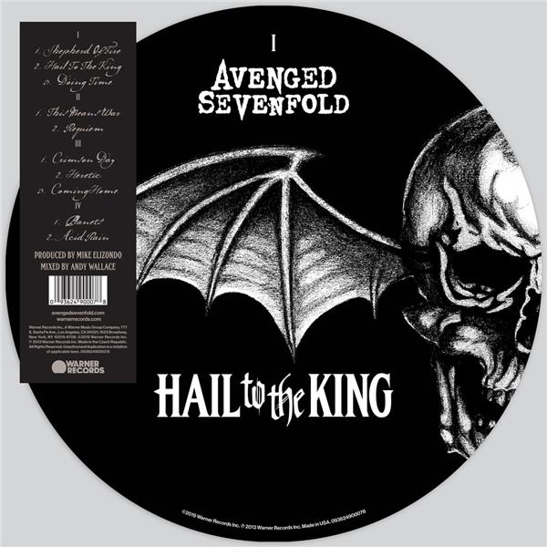 Hail To The King - Front Cover