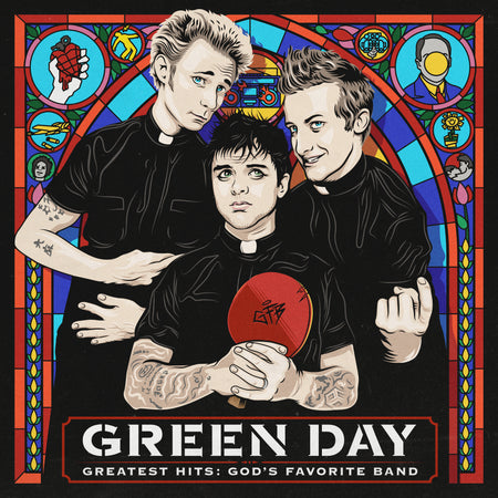 GREATEST HITS: GOD'S FAVORITE BAND - Front Cover