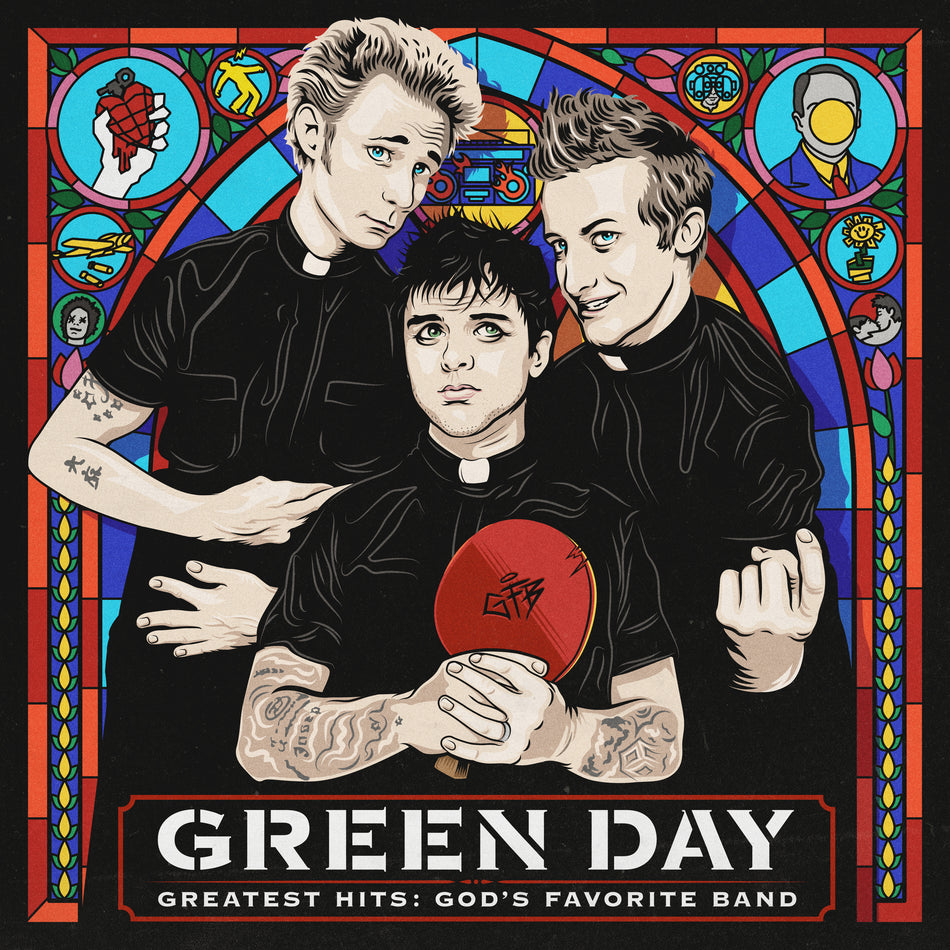 GREATEST HITS: GOD'S FAVORITE BAND - Front Cover