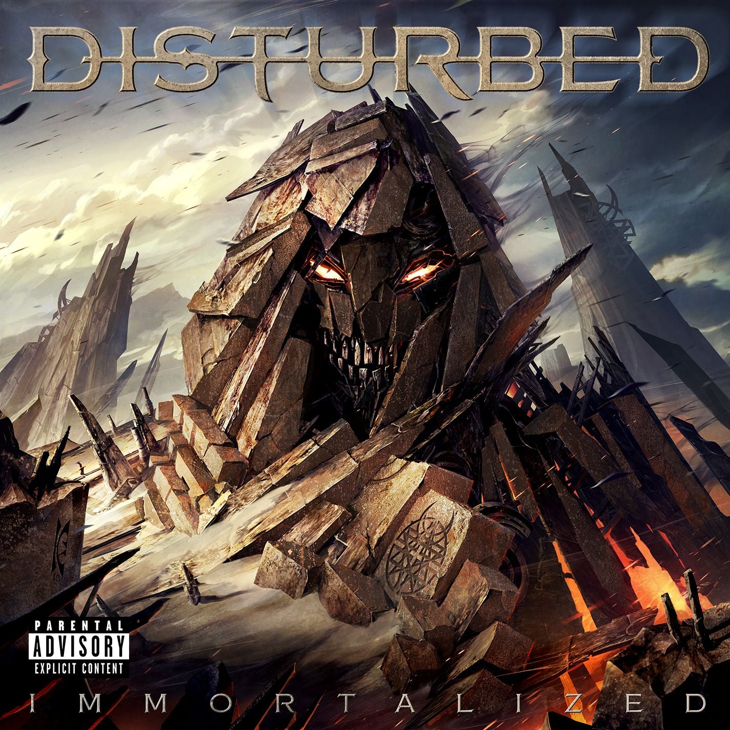 IMMORTALIZED - Front Cover