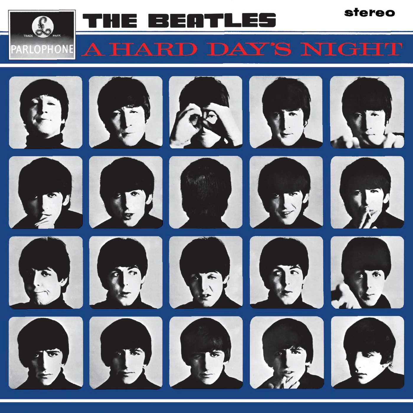 A Hard Day's Night - Front Cover
