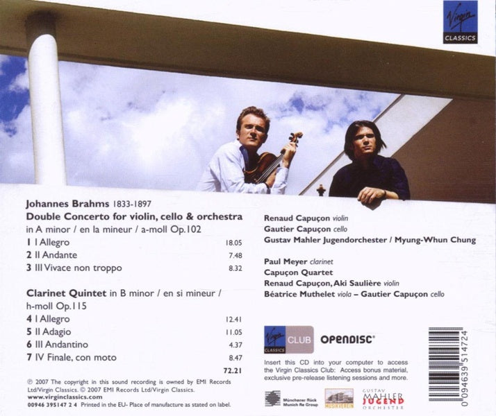 Double concerto - Front Cover