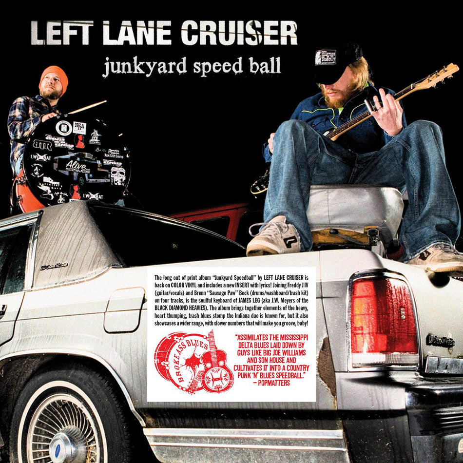 JUNKYARD SPEEDBALL/VINYLE ROUGE ET NOIR - Front Cover