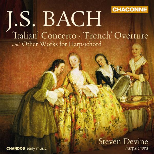 Bach / italian concerto. french - Front Cover